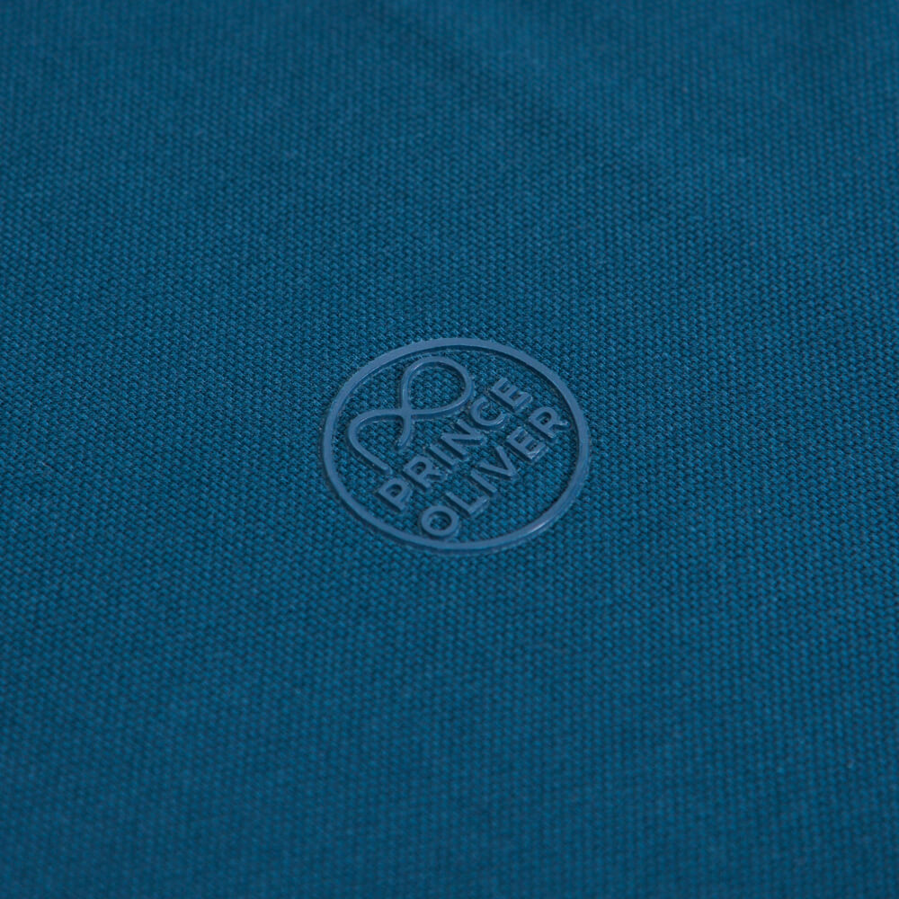 Signature Long Sleeve Polo Petrol (Modern Fit) - Prince Oliver