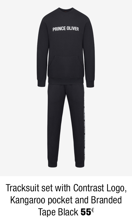 black tracksuit