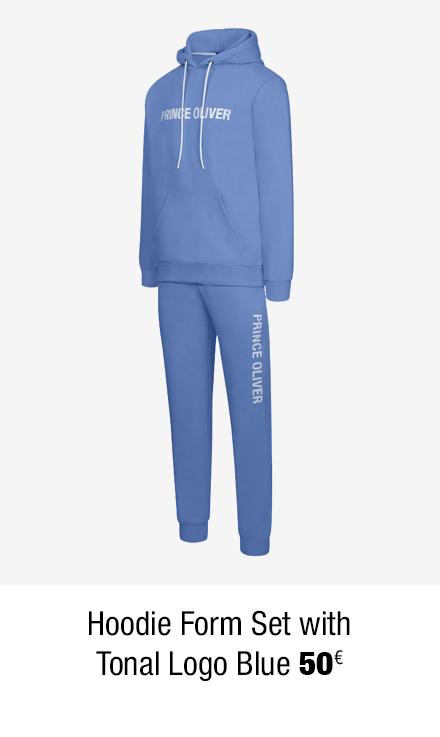 blue hoodie set