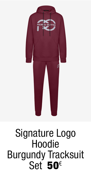 burgundy tracksuit